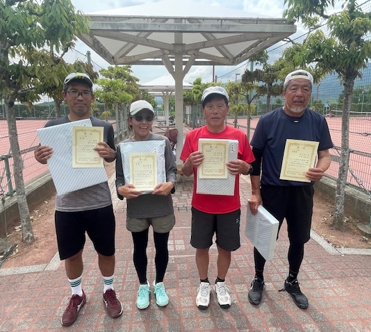 令和7年5月15日運動公園杯テニス大会(春)の結果報告