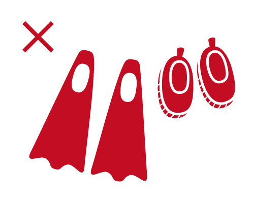 足ひれ・アクアシューズ